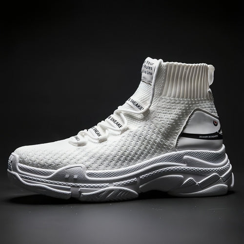 StreetFace™ – Reactive Sole High-Top Sneakers