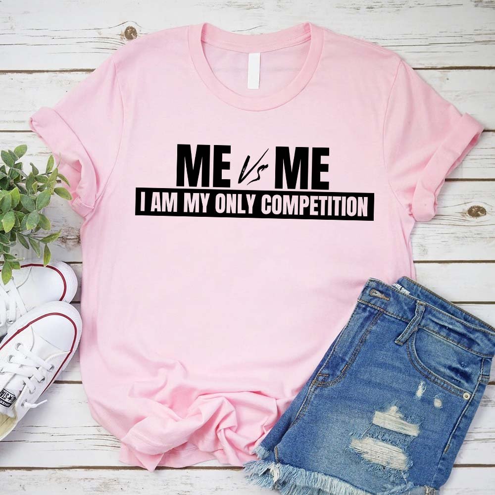 Me vs Me Unisex T-Shirt – Motivational Self-Discipline Tee