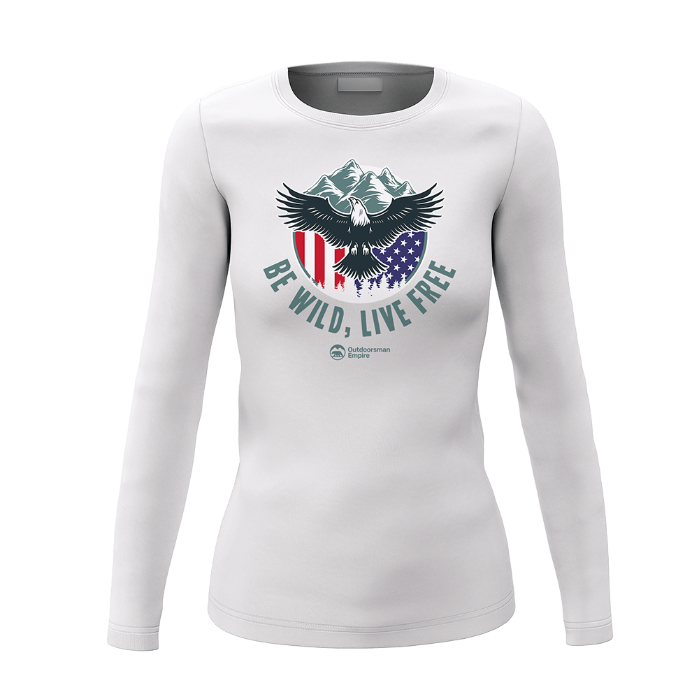 Be Wild Be Free Women Long Sleeve Shirt