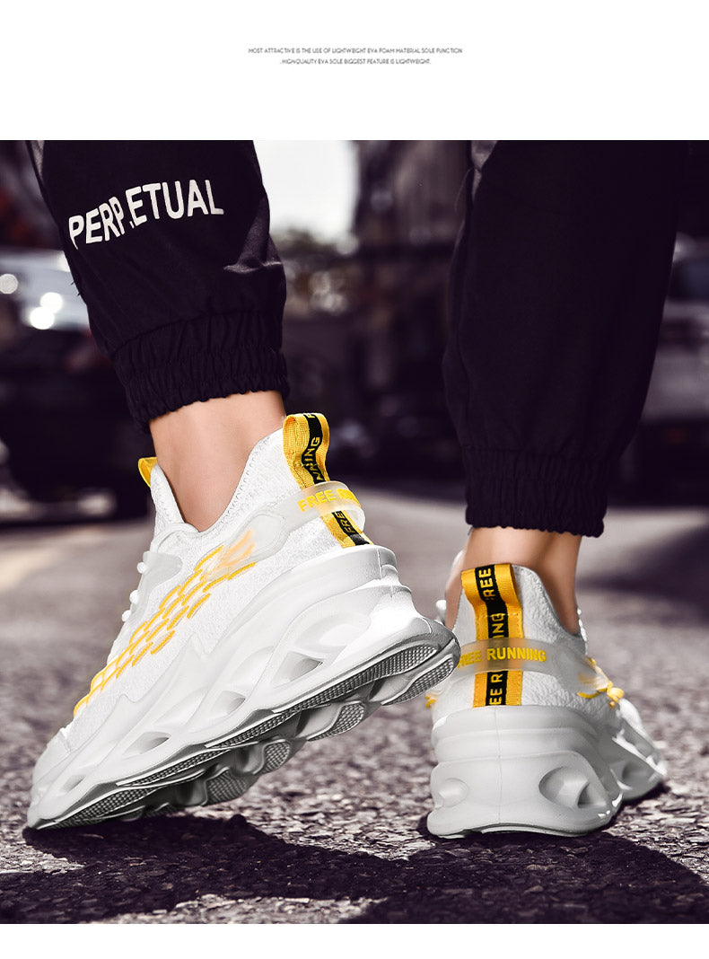 Versatile Casual Sneakers for Men - Trendy Fall Style