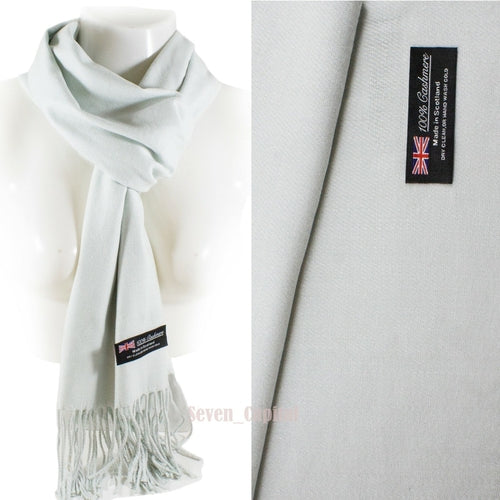 Mens Womens Winter Warm SCOTLAND Made Pashmina Scarf Scarves Plaid