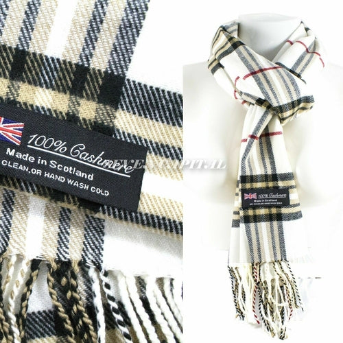 Mens Womens Winter Warm SCOTLAND Made Pashmina Scarf Scarves Plaid