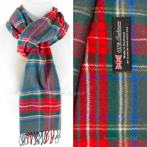 Mens Womens Winter Warm SCOTLAND Made Pashmina Scarf Scarves Plaid