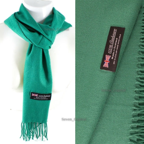 Mens Womens Winter Warm SCOTLAND Made Pashmina Scarf Scarves Plaid