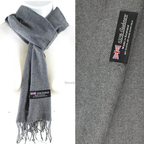 Mens Womens Winter Warm SCOTLAND Made Pashmina Scarf Scarves Plaid