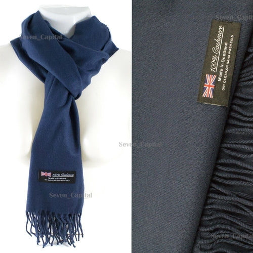 Mens Womens Winter Warm SCOTLAND Made Pashmina Scarf Scarves Plaid