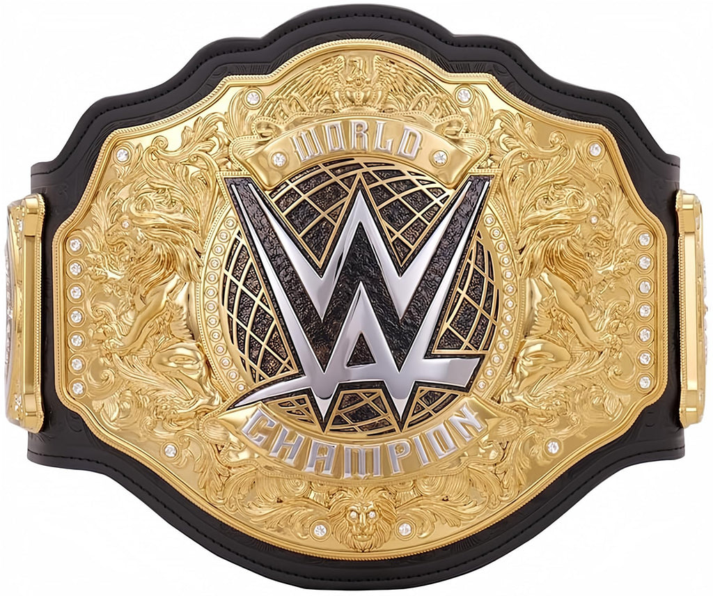 World Heavyweight Wrestling Championship Replica Title Belt 2023 - Authentic Wear Universal Championship Belt - Adult Size
