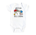 Wrestling - Baby Boy Girl Clothes Infant Bodysuit Funny Cute Newborn
