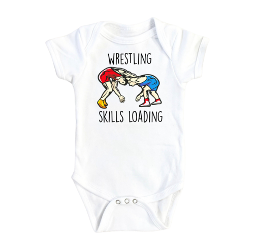 Wrestling - Baby Boy Girl Clothes Infant Bodysuit Funny Cute Newborn