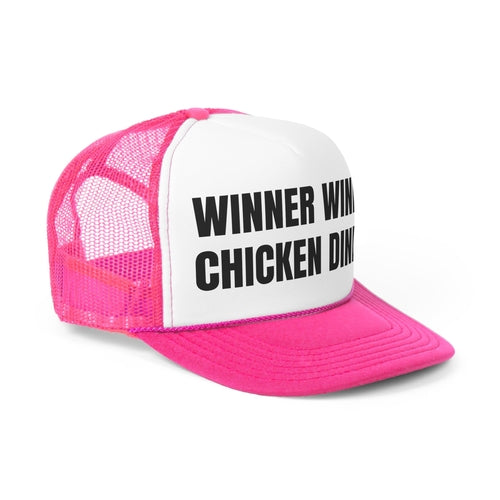 Winner Winner Chicken Dinner Funny Trucker Hat