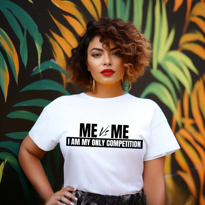 Me vs Me Unisex T-Shirt – Motivational Self-Discipline Tee