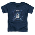 Trevco ACDC111-TT-1 ACDC Ballbreaker-S by S Toddler Tee, Navy - Sm