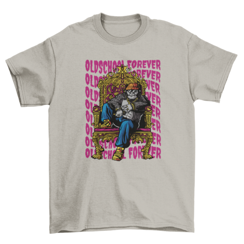 Gangster gorilla animal t-shirt