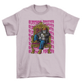 Gangster gorilla animal t-shirt