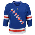 NHL New York Rangers Youth Boys Replica Home-Team Jersey Small/Medium Marathon Blue