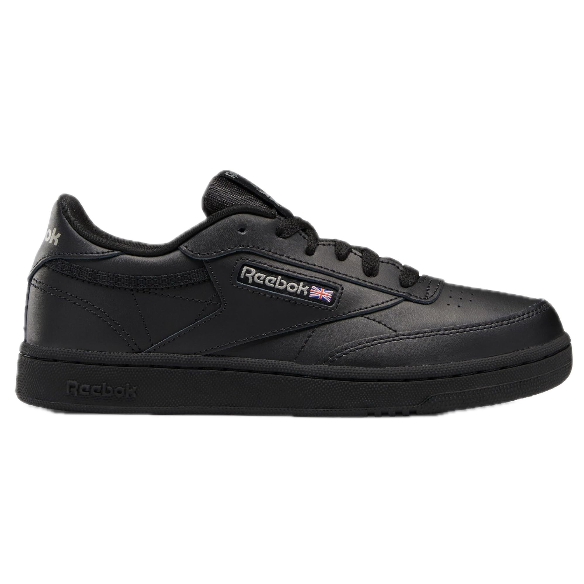 Reebok Boys Club C Sneaker Black/Charcoal 3.5 Big Kid