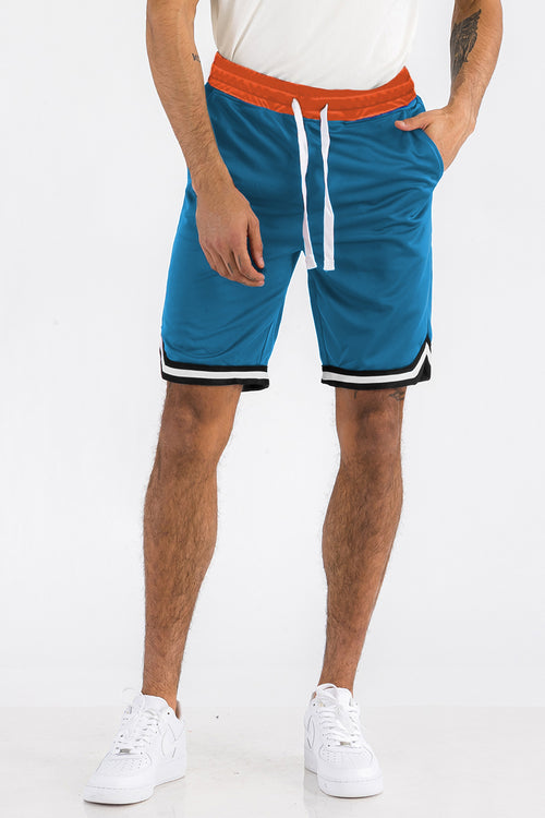 Mens Striped Basketball Active Jordan Shorts SP33