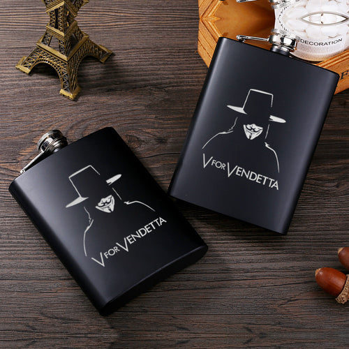 VFOR VENDETTA V For Vendetta Mask Rangers Flask Set