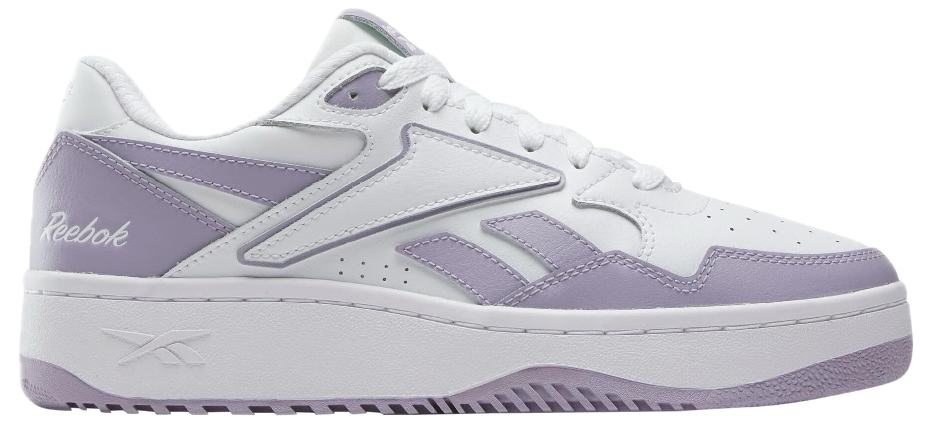 Reebok Womens ATR Chill Sneaker White/Dusk Purple 5