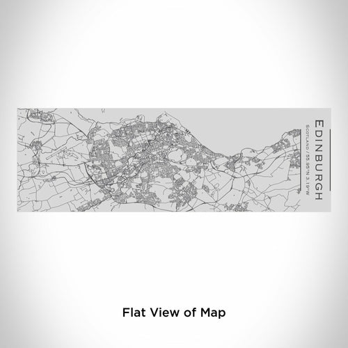Edinburgh - Scotland Engraved Map Insulated Cup