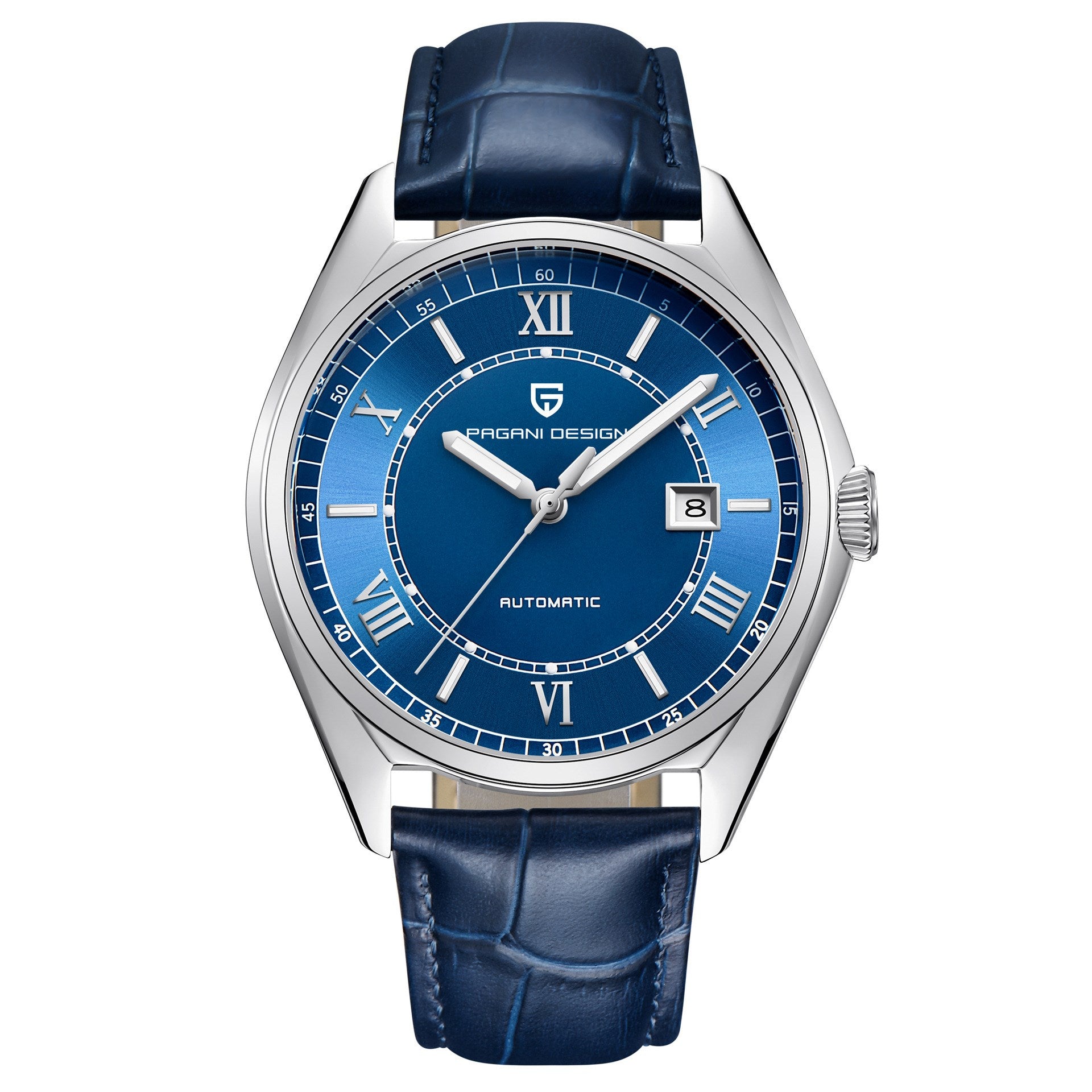 PAGANI DESIGN Men's Automatic Mechanical Watch (Leather)