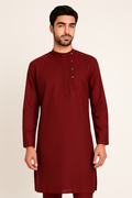 Stylish Men’s Ethnic Kurta | Maroon1 | XL