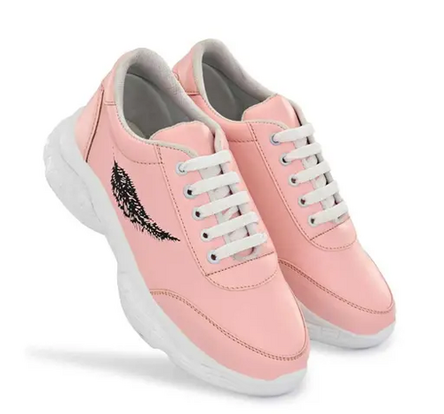 Women's Pink styles Sports casuals shoes