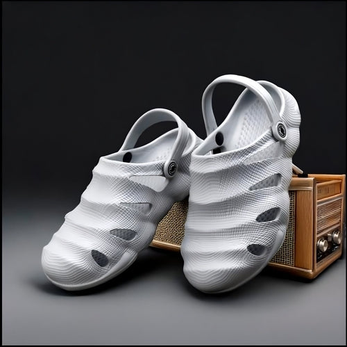 Mens Soft Quality Clogs (Grey ,8K)