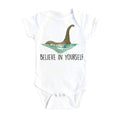 Loch Ness Monster  - Baby Boy Girl Clothes Infant Bodysuit Funny Cute