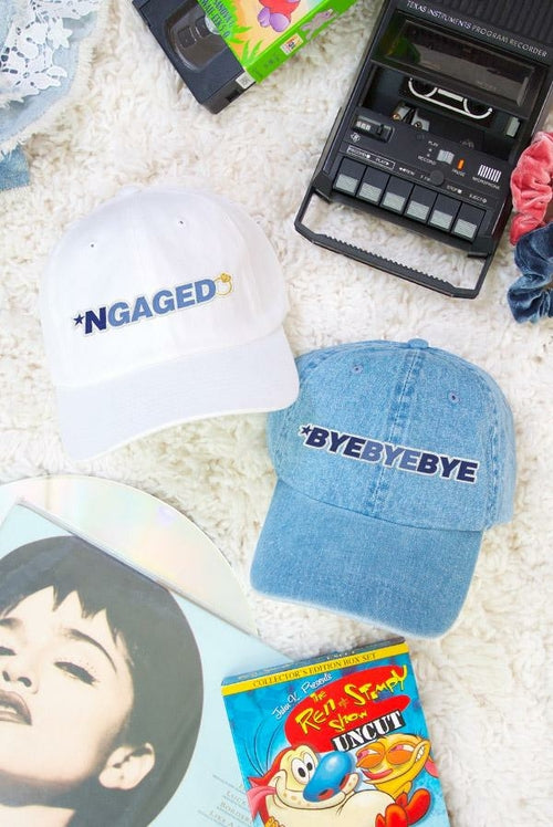 *NGAGED 90's Hats - Lots of Phrases for Your Ultimate Boy Band
