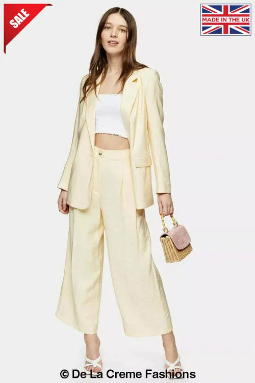 Topshop Womens Single Breasted Blazer & Trouser 2 Piece Suit
