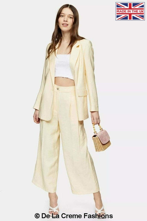 Topshop Womens Single Breasted Blazer & Trouser 2 Piece Suit